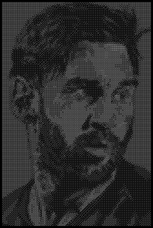 Messi 4 Dice Art- Handcrafted Dice Mosaic using 10,000+ Dice, Two Size Options