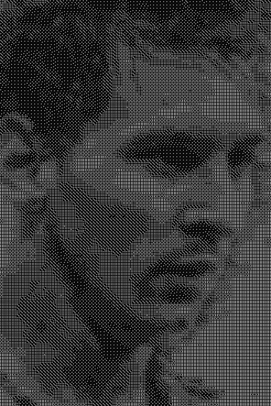 Messi 9 Dice Art- Handcrafted Dice Mosaic using 10,000+ Dice, Two Size Options