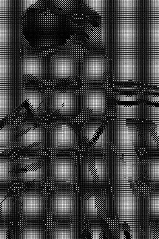 Messi Dice Art- Handcrafted Dice Mosaic using 10,000+ Dice, Two Size Options