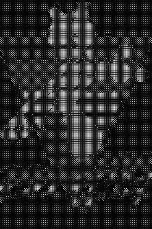 Mewtwo Dice Art- Handcrafted Dice Mosaic using 10,000+ Dice, Two Size Options