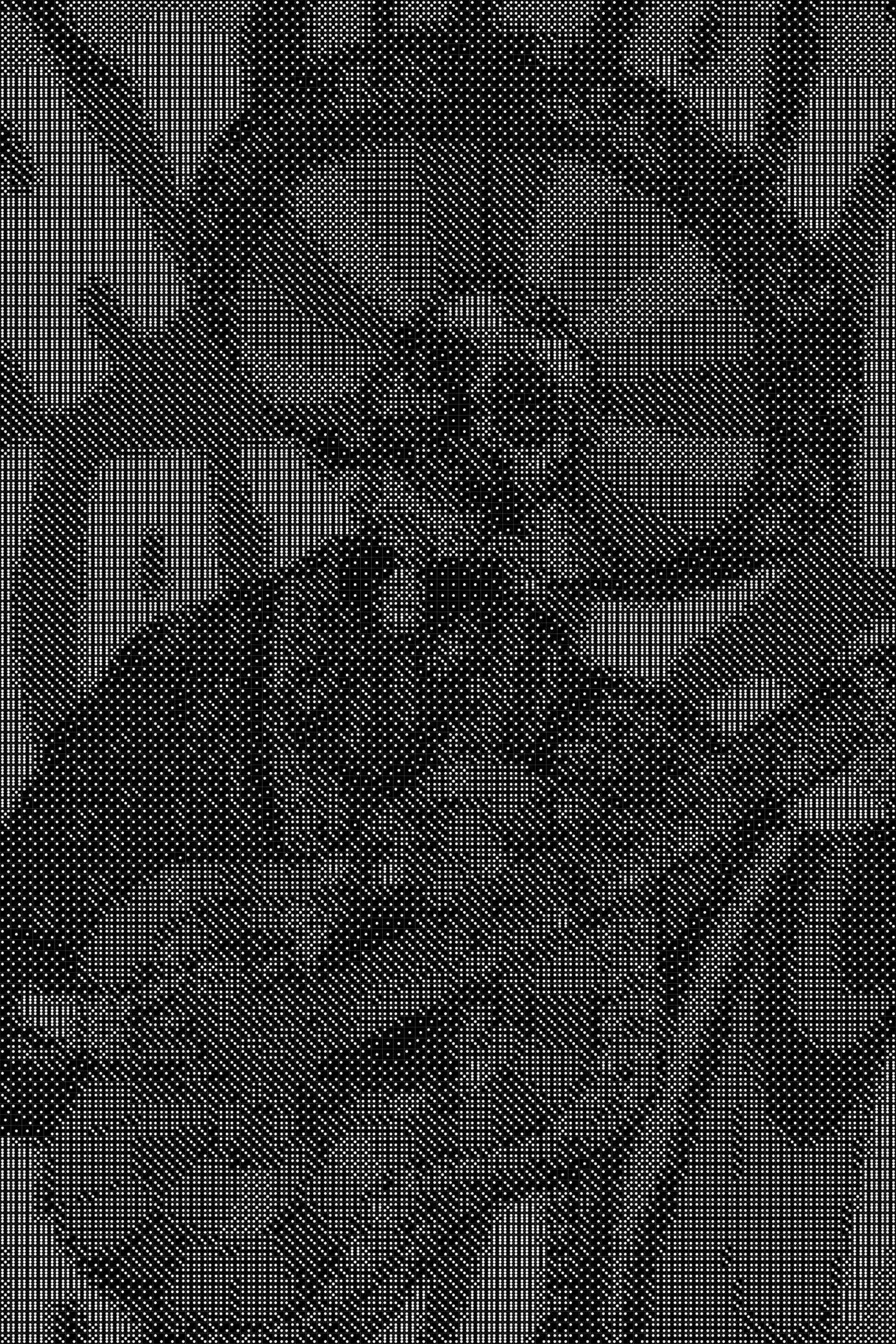 Mexican Skull Dice Art- Handcrafted Dice Mosaic using 10,000+ Dice, Two Size Options