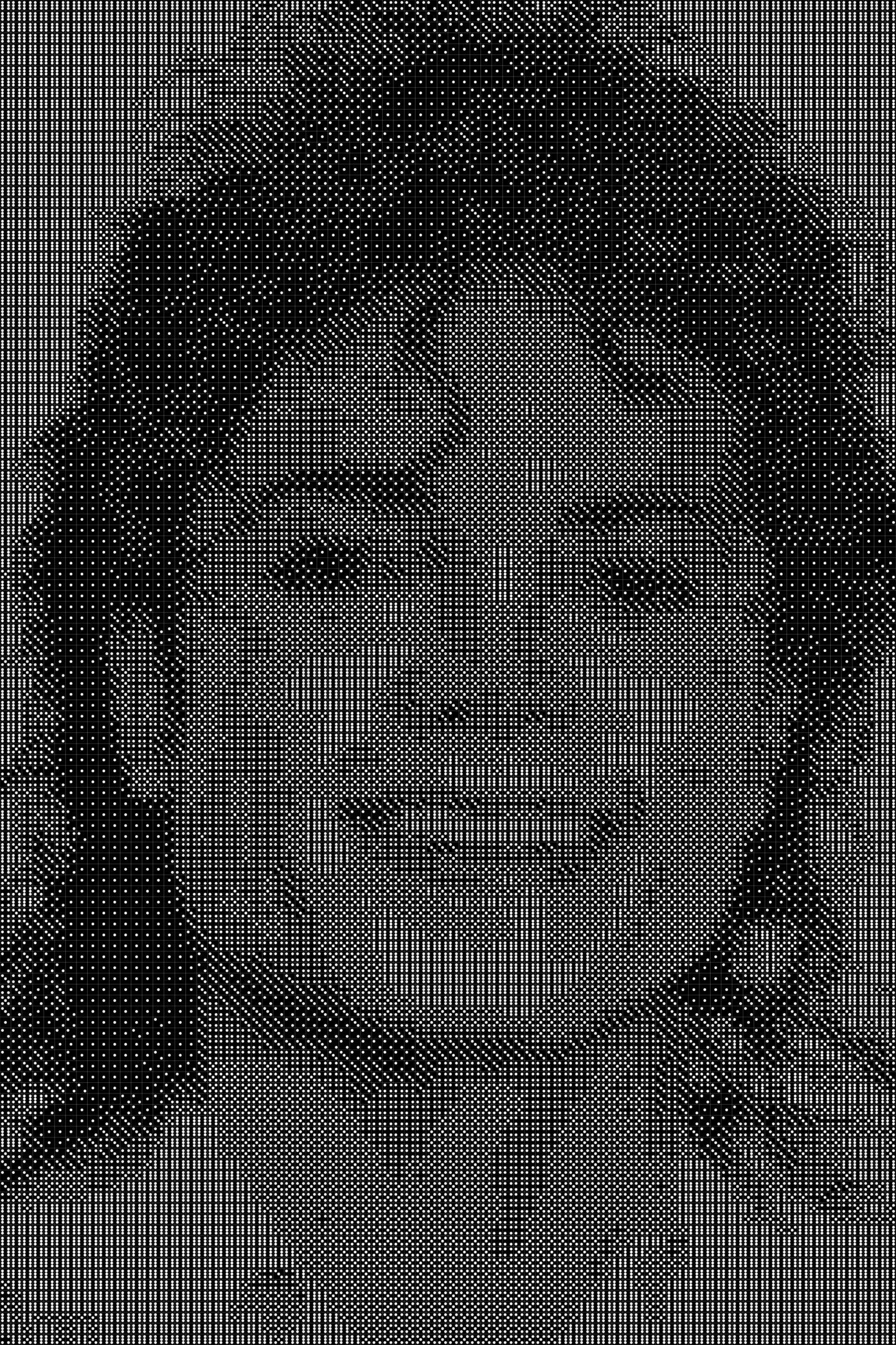 Michael Jackson 2 Dice Art- Handcrafted Dice Mosaic using 10,000+ Dice, Two Size Options