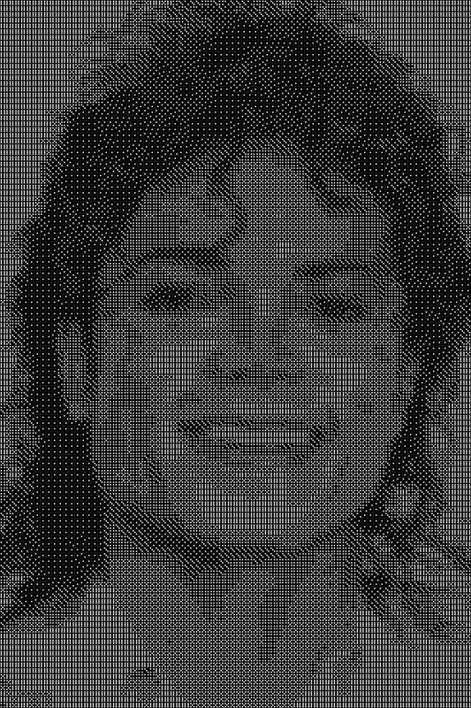 Michael Jackson 2 Dice Art- Handcrafted Dice Mosaic using 10,000+ Dice, Two Size Options