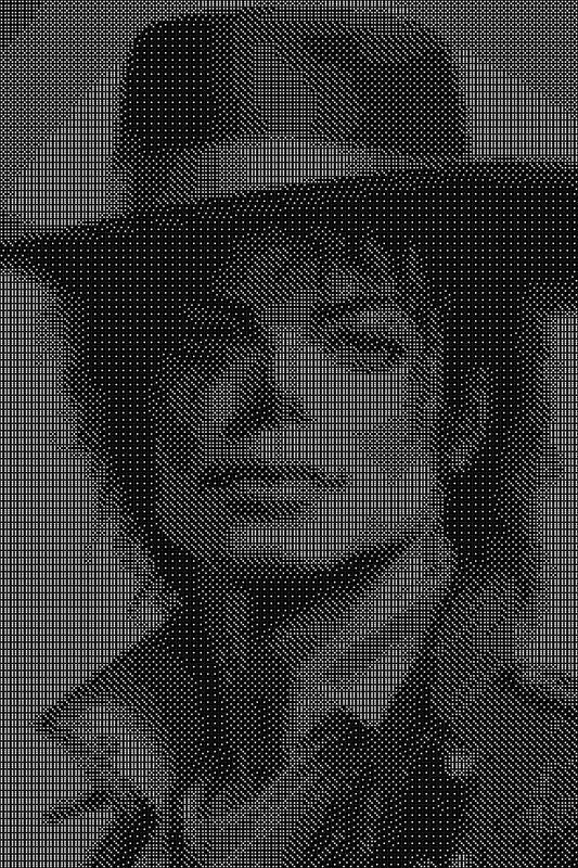 Michael Jackson 3 Dice Art- Handcrafted Dice Mosaic using 10,000+ Dice, Two Size Options