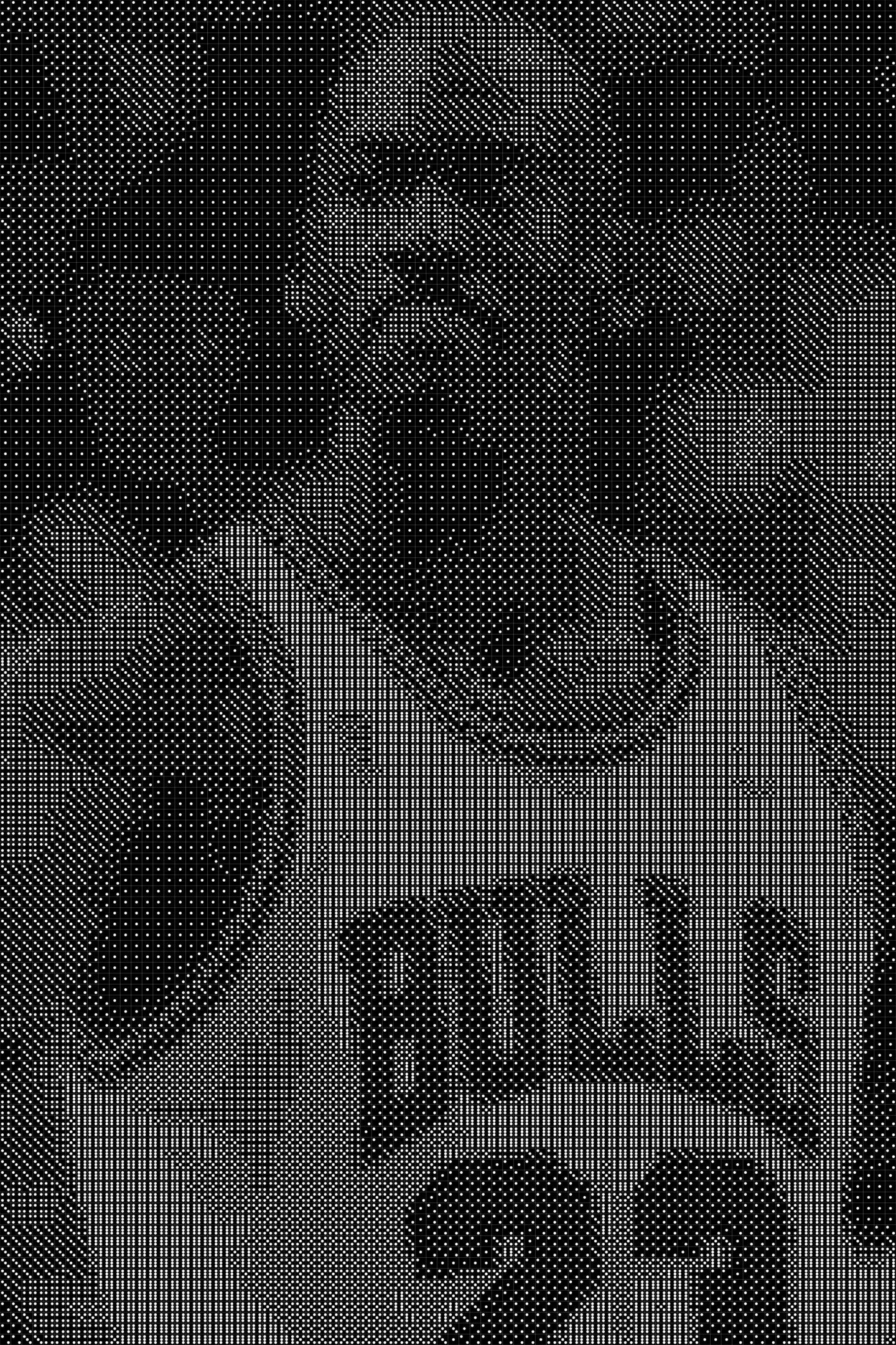 Michael Jordan 14 Dice Art- Handcrafted Dice Mosaic using 10,000+ Dice, Two Size Options