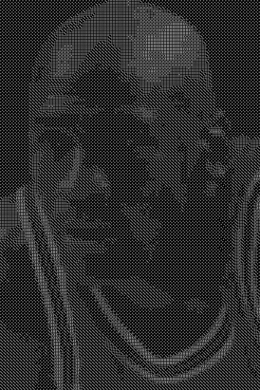 Michael Jordan 18 Dice Art- Handcrafted Dice Mosaic using 10,000+ Dice, Two Size Options