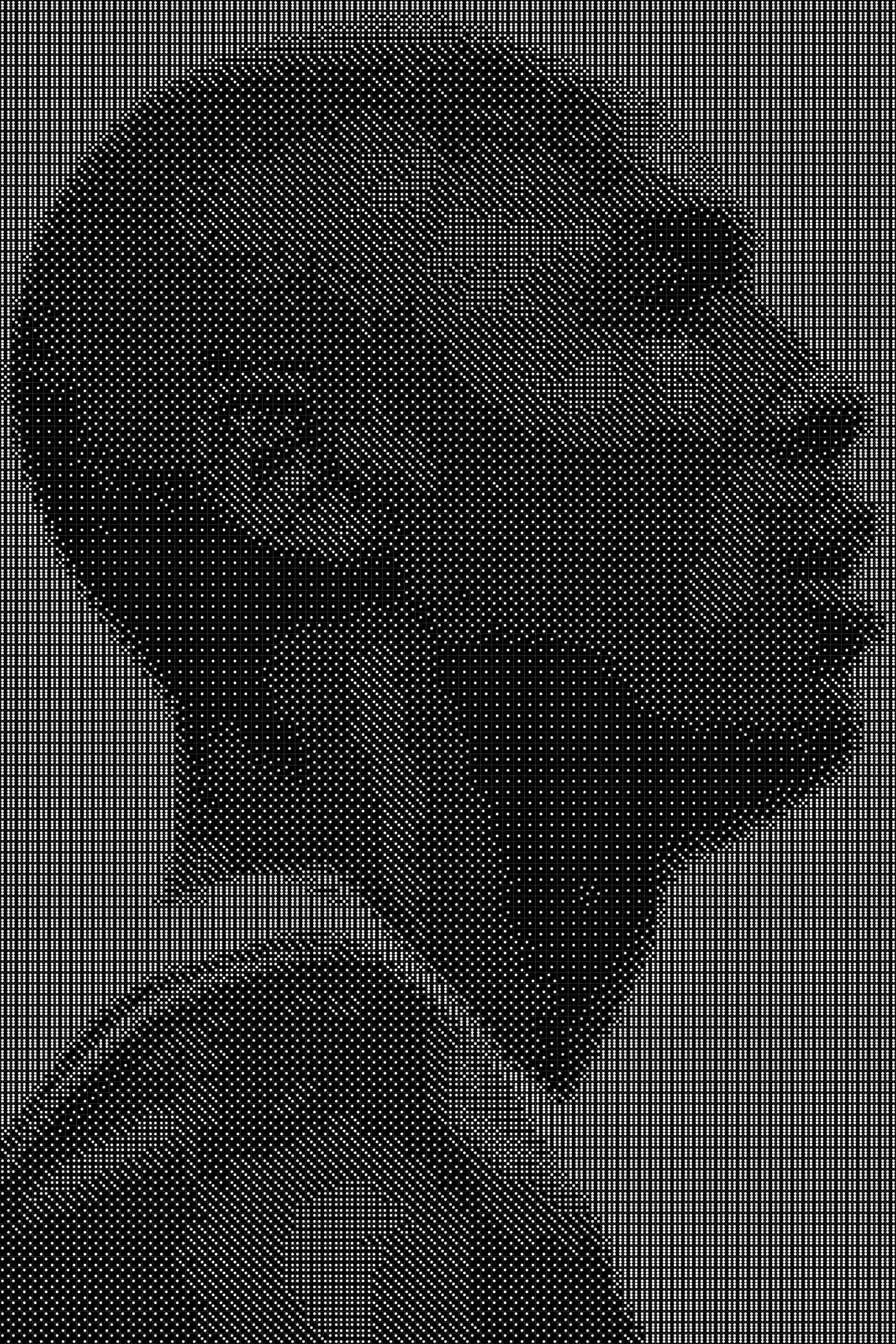 Michael Jordan 31 Dice Art- Handcrafted Dice Mosaic using 10,000+ Dice, Two Size Options