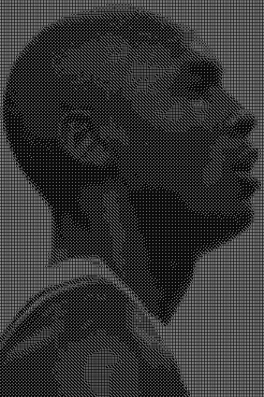 Michael Jordan 31 Dice Art- Handcrafted Dice Mosaic using 10,000+ Dice, Two Size Options