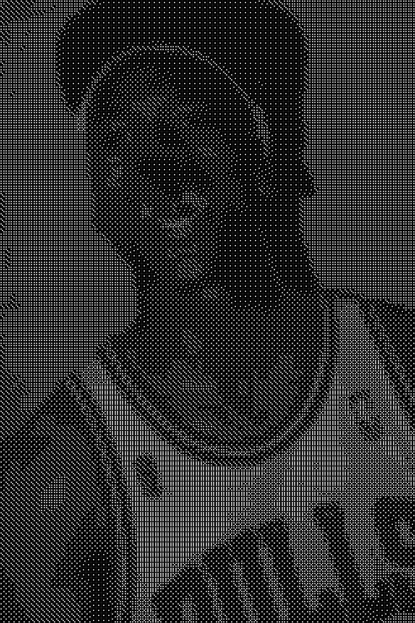 Michael Jordan 37 Dice Art- Handcrafted Dice Mosaic using 10,000+ Dice, Two Size Options