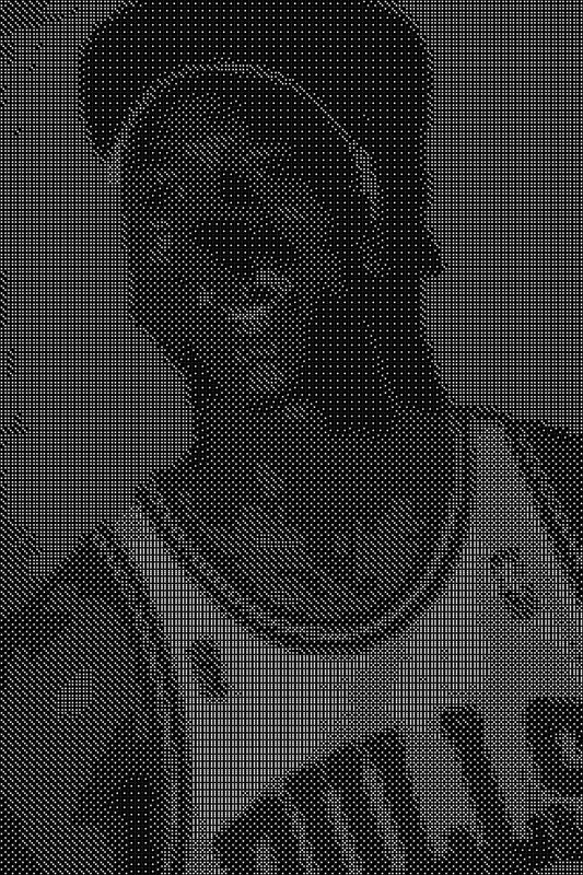 Michael Jordan 37 Dice Art- Handcrafted Dice Mosaic using 10,000+ Dice, Two Size Options