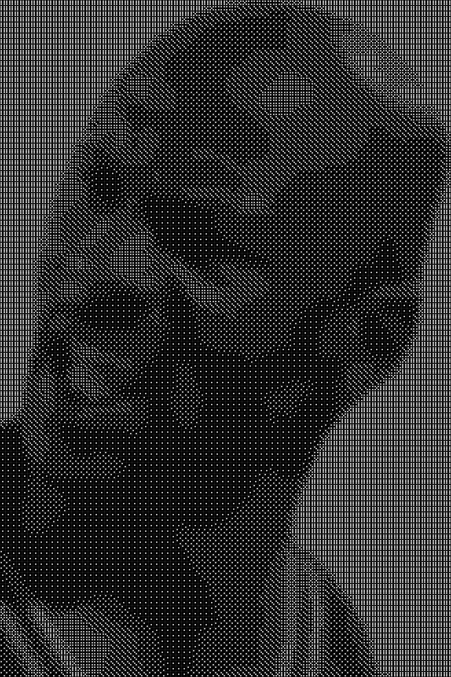 Michael Jordan 3 Dice Art- Handcrafted Dice Mosaic using 10,000+ Dice, Two Size Options