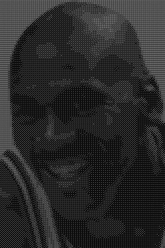 Michael Jordan 8 Dice Art- Handcrafted Dice Mosaic using 10,000+ Dice, Two Size Options