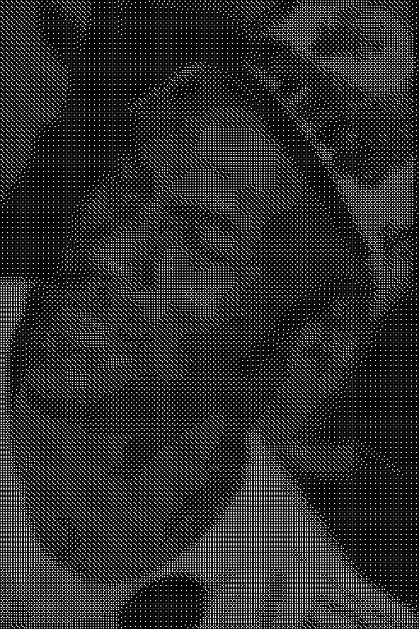Michael Jordan Dice Art- Handcrafted Dice Mosaic using 10,000+ Dice, Two Size Options