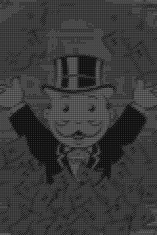 Monopoly 2 Dice Art- Handcrafted Dice Mosaic using 10,000+ Dice, Two Size Options