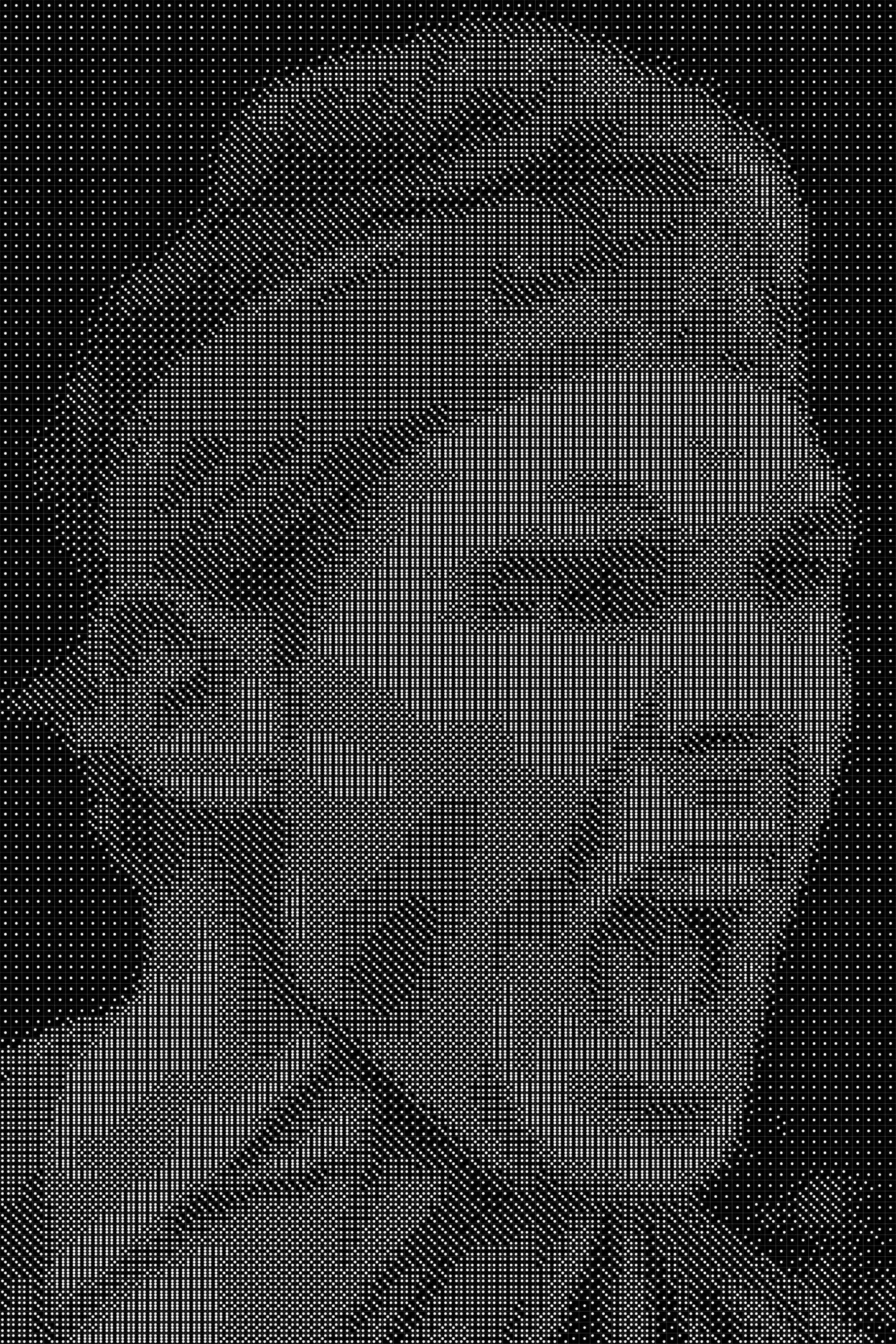 Nadal 4 Dice Art- Handcrafted Dice Mosaic using 10,000+ Dice, Two Size Options