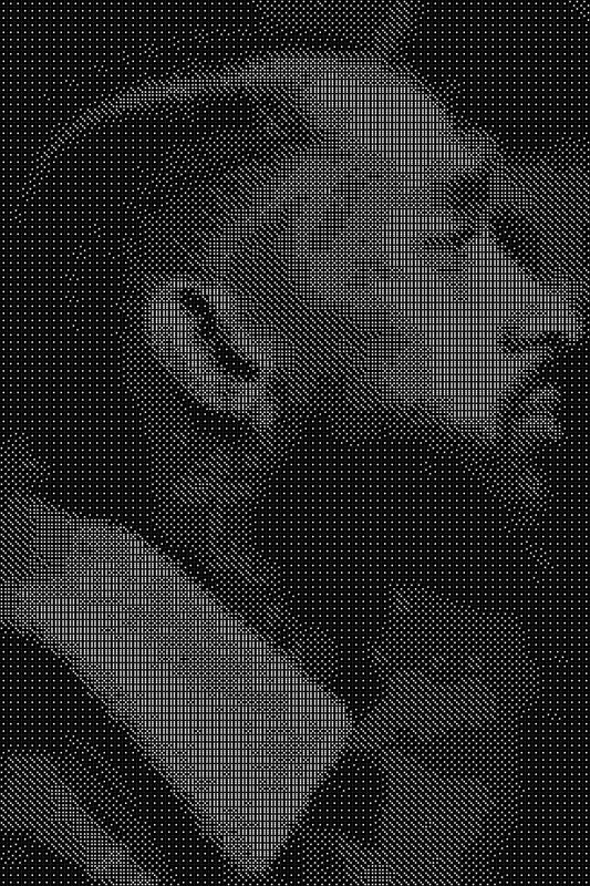 Nipsey Hussle Dice Art- Handcrafted Dice Mosaic using 10,000+ Dice, Two Size Options