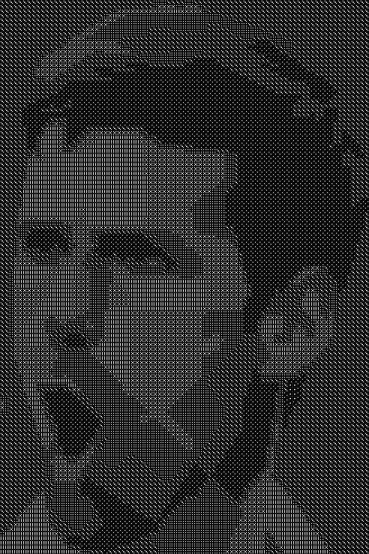 Novak Djokovic 2 Dice Art- Handcrafted Dice Mosaic using 10,000+ Dice, Two Size Options