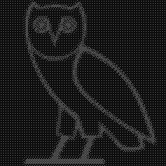 Ovo 1 Dice Mosaic- Handcrafted Dice Art with 5,000+ Dice, Two Size Options