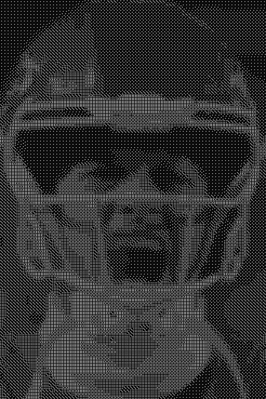 Patrick Mahomes 3 Dice Art- Handcrafted Dice Mosaic using 10,000+ Dice, Two Size Options