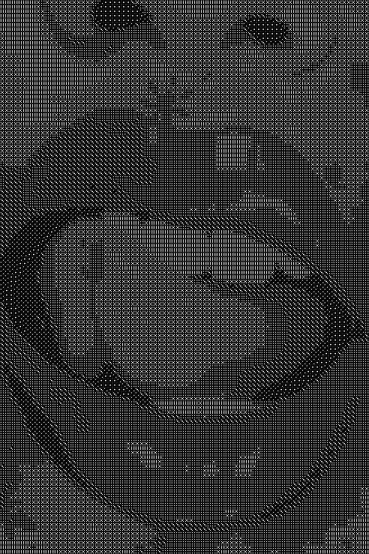 Pop Culture 16 Dice Art- Handcrafted Dice Mosaic using 10,000+ Dice, Two Size Options