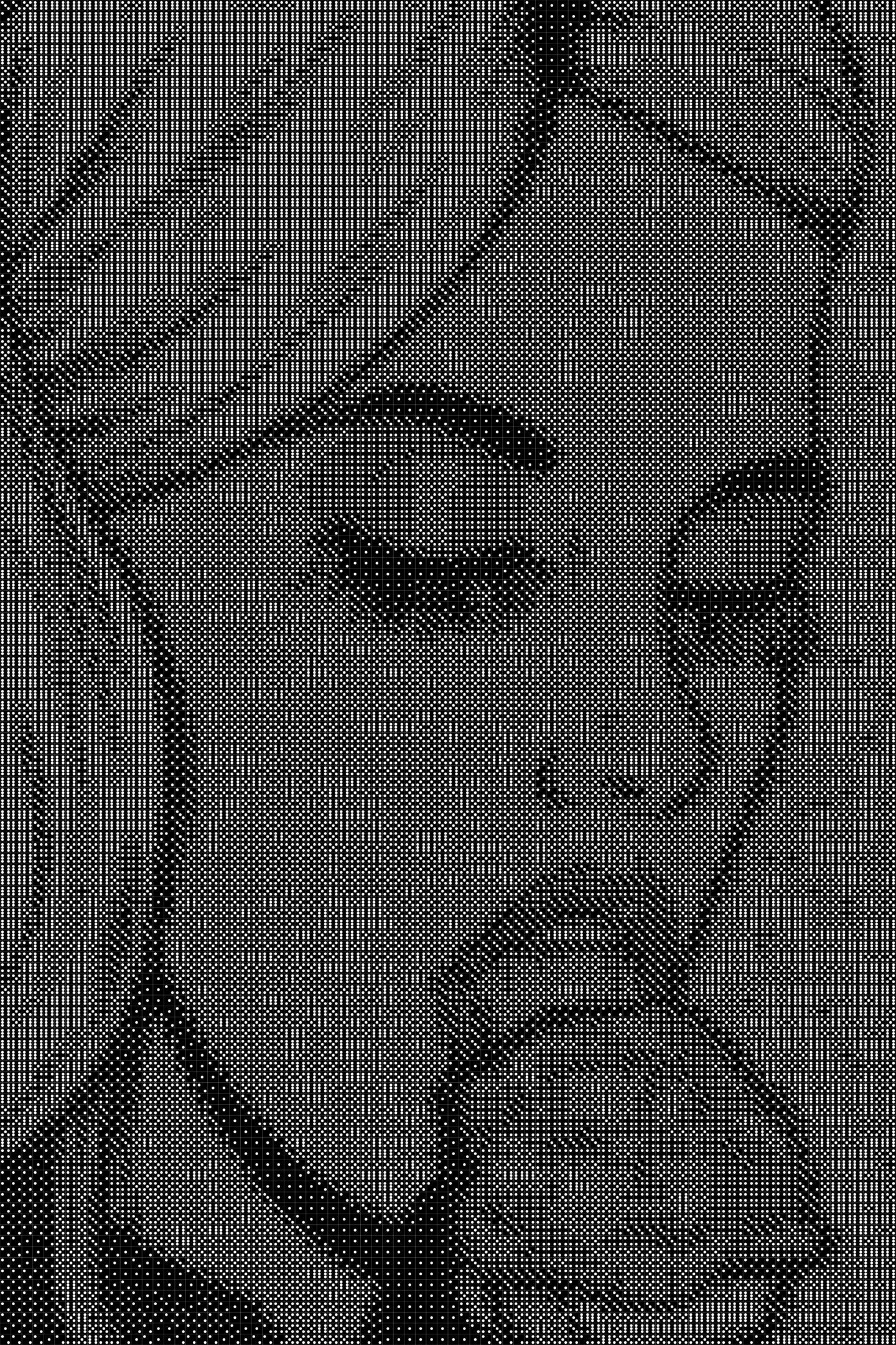 Pop Culture 2 Dice Art- Handcrafted Dice Mosaic using 10,000+ Dice, Two Size Options