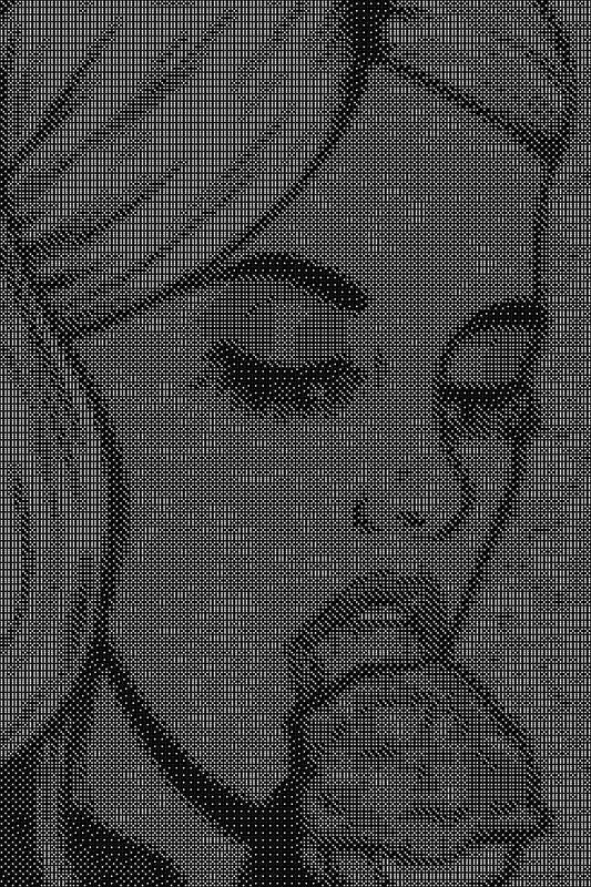 Pop Culture 2 Dice Art- Handcrafted Dice Mosaic using 10,000+ Dice, Two Size Options