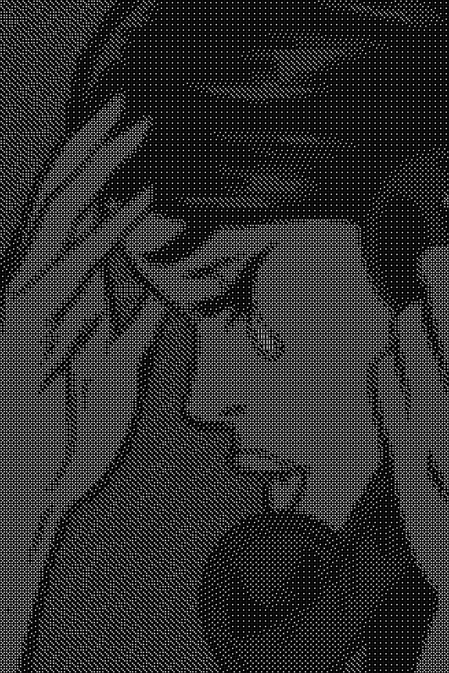 Pop Culture 4 Dice Art- Handcrafted Dice Mosaic using 10,000+ Dice, Two Size Options
