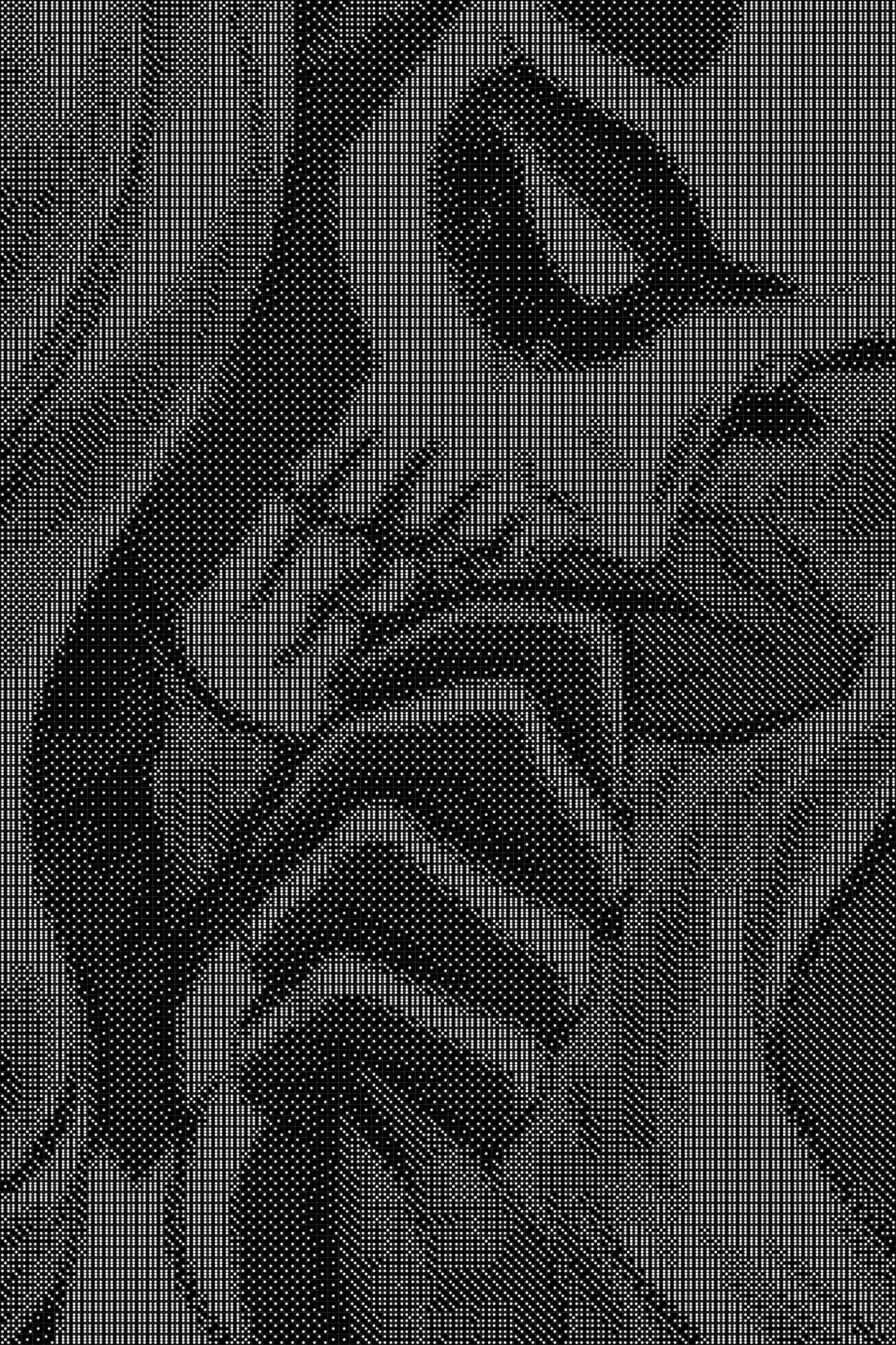 Pop Culture 5 Dice Art- Handcrafted Dice Mosaic using 10,000+ Dice, Two Size Options