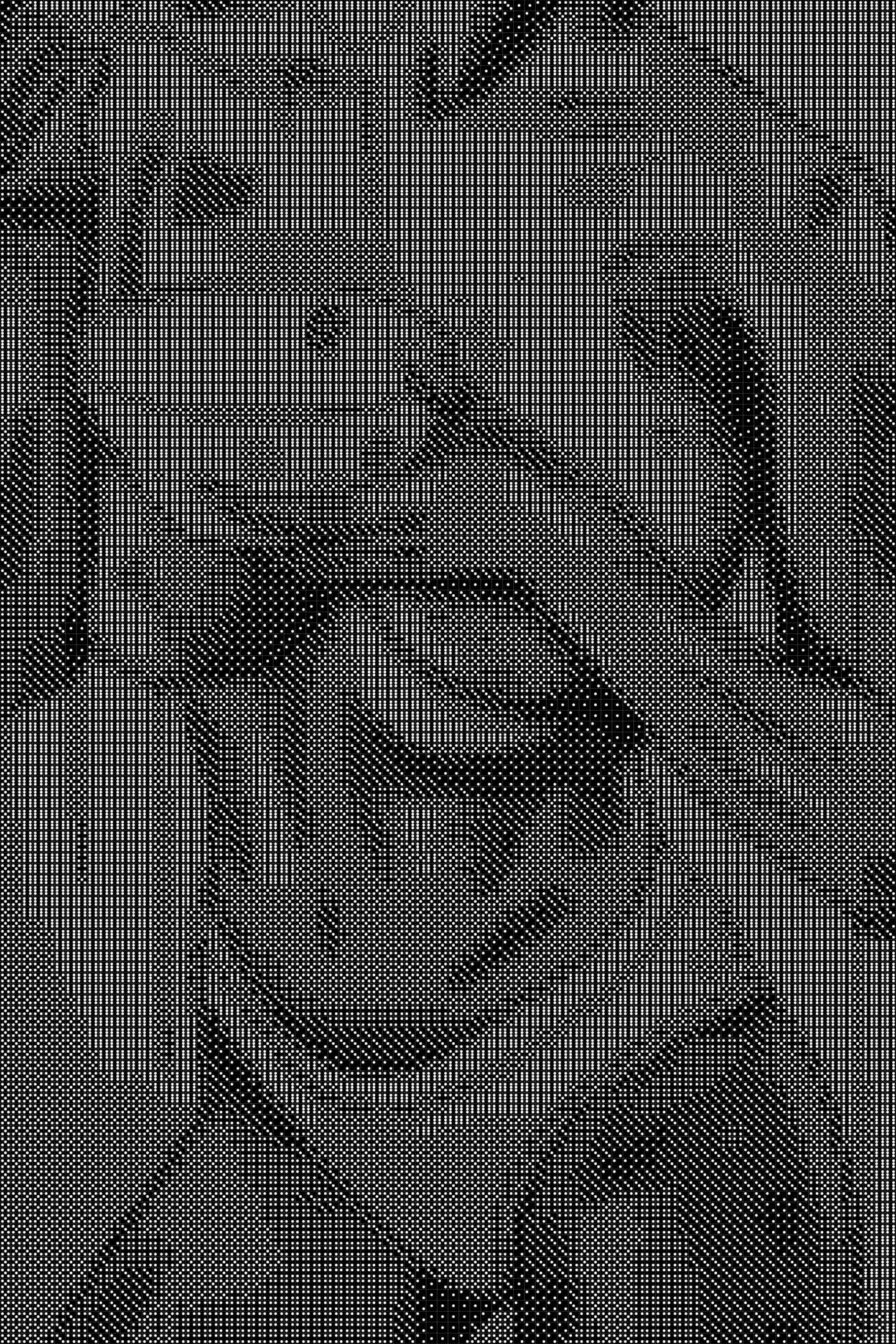 Pop Culture Art 15 Dice Art- Handcrafted Dice Mosaic using 10,000+ Dice, Two Size Options