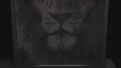 Lion 4-Completed Dice Art- Using 10,068, 10mm Dice