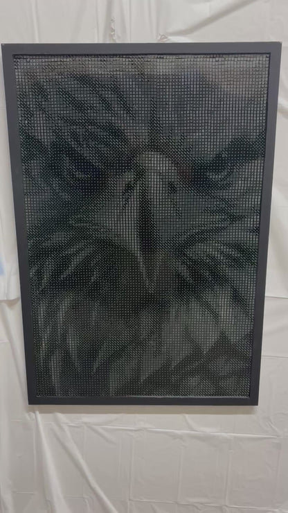 Eagle-Completed Dice Art- Using 10,068, 10mm Dice