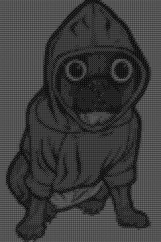 Pug Dice Art- Handcrafted Dice Mosaic using 10,000+ Dice, Two Size Options