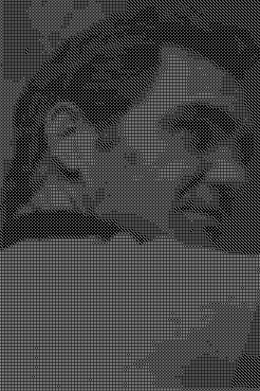 Roger Federer 2 Dice Art- Handcrafted Dice Mosaic using 10,000+ Dice, Two Size Options