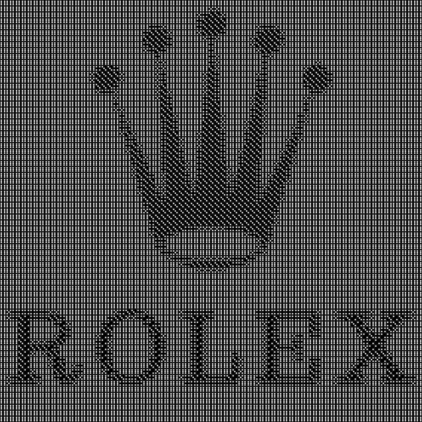 Rolex Dice Mosaic- Handcrafted Dice Art with 5,000+ Dice, Two Size Options