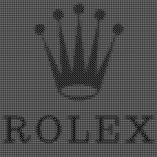 Rolex Dice Mosaic- Handcrafted Dice Art with 5,000+ Dice, Two Size Options