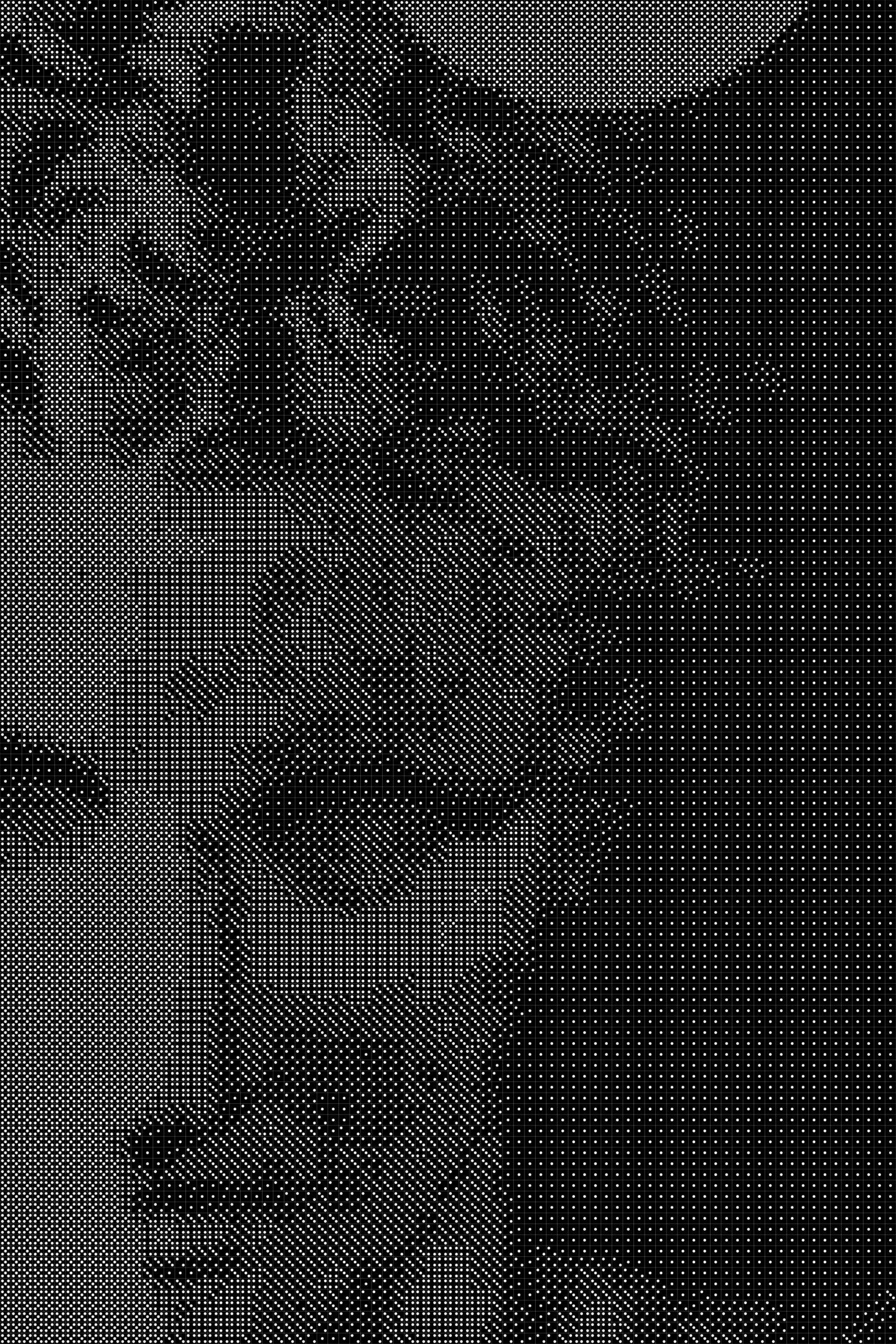 Roman Sculpture 2 Dice Art- Handcrafted Dice Mosaic using 10,000+ Dice, Two Size Options
