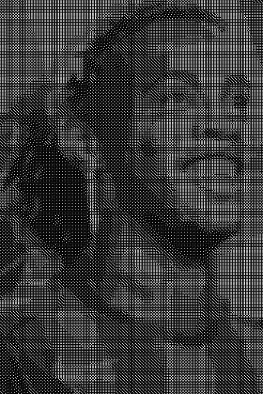 Ronaldinho 3 Dice Art- Handcrafted Dice Mosaic using 10,000+ Dice, Two Size Options