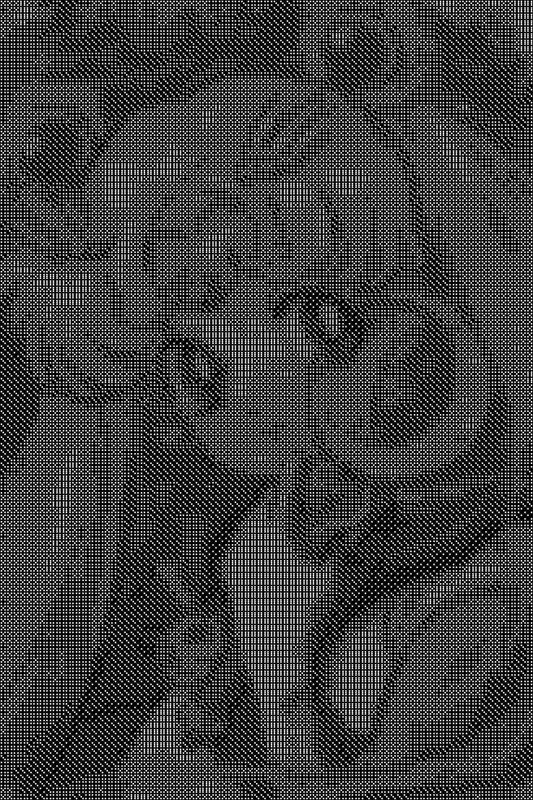 Sailor Moon Dice Art- Handcrafted Dice Mosaic using 10,000+ Dice, Two Size Options