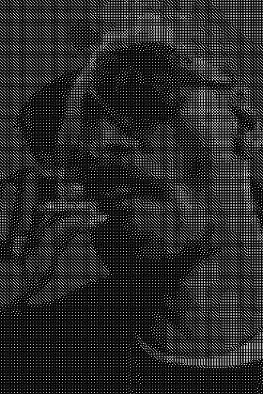 Snoop Dogg 3 Dice Art- Handcrafted Dice Mosaic using 10,000+ Dice, Two Size Options