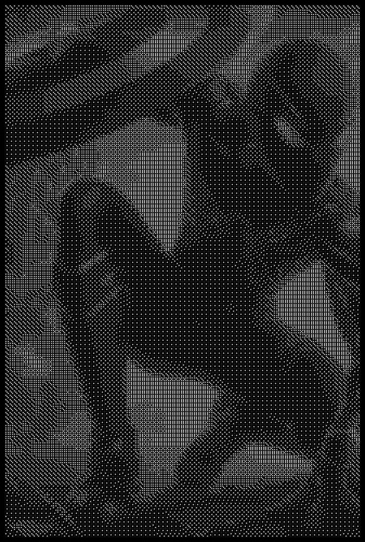 Spider Man 13 Dice Art- Handcrafted Dice Mosaic using 10,000+ Dice, Two Size Options