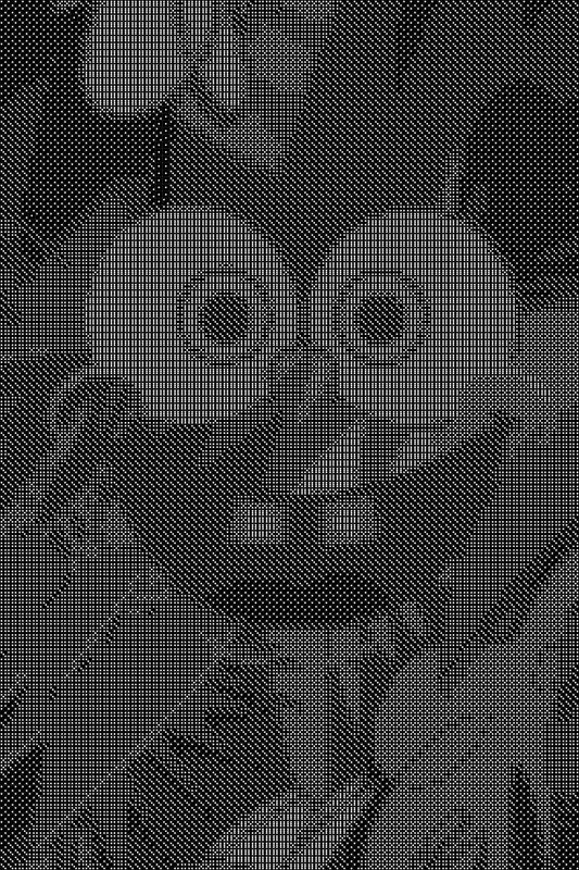 Spongebob 2 Dice Art- Handcrafted Dice Mosaic using 10,000+ Dice, Two Size Options