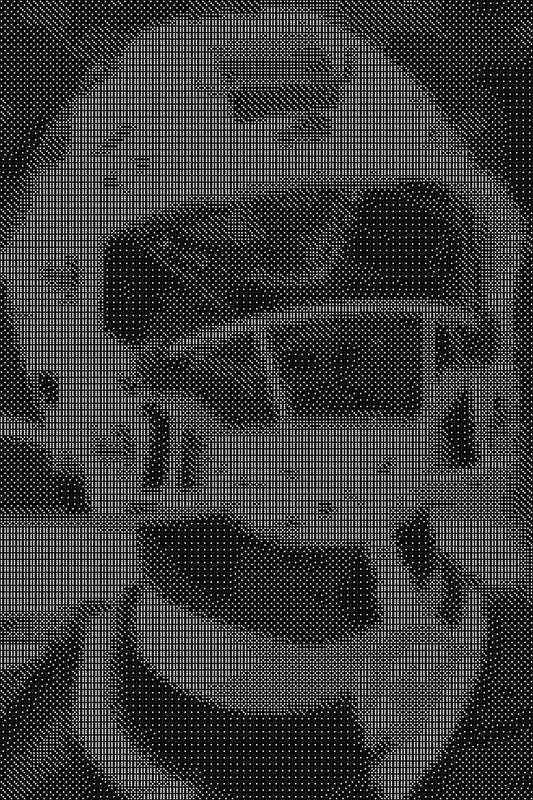 Stefon Diggs Dice Art- Handcrafted Dice Mosaic using 10,000+ Dice, Two Size Options