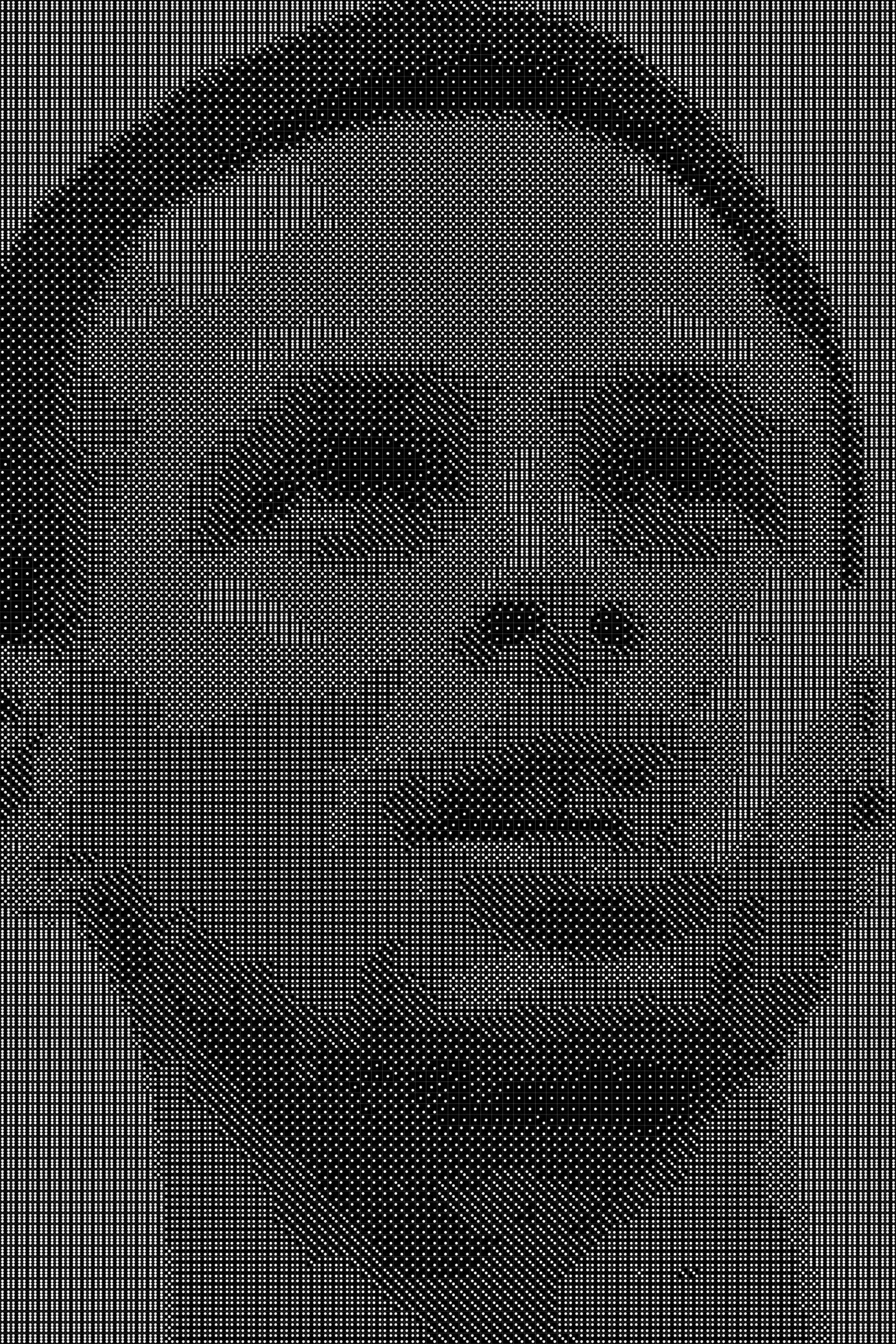 Steph Curry 2 Dice Art- Handcrafted Dice Mosaic using 10,000+ Dice, Two Size Options