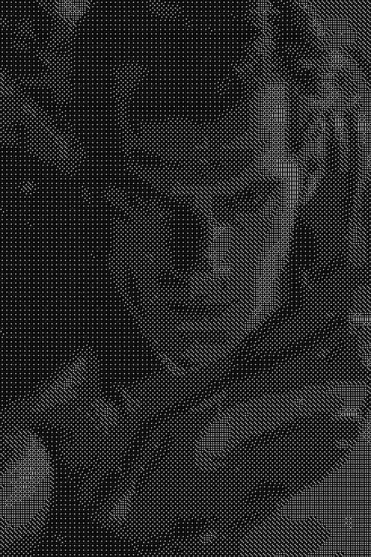 Super Man Dice Art- Handcrafted Dice Mosaic using 10,000+ Dice, Two Size Options