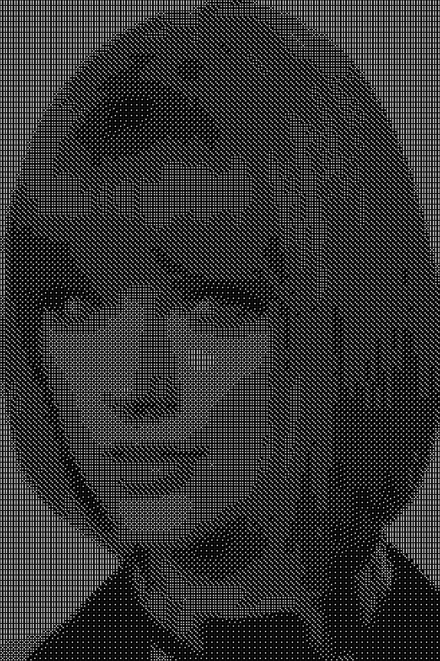 Taylor Swift 2 Dice Art- Handcrafted Dice Mosaic using 10,000+ Dice, Two Size Options