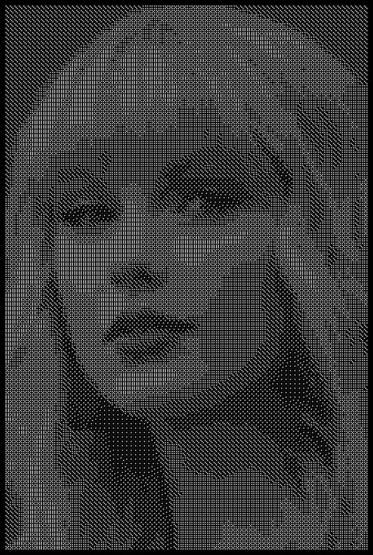Taylor Swift 4 Dice Art- Handcrafted Dice Mosaic using 10,000+ Dice, Two Size Options