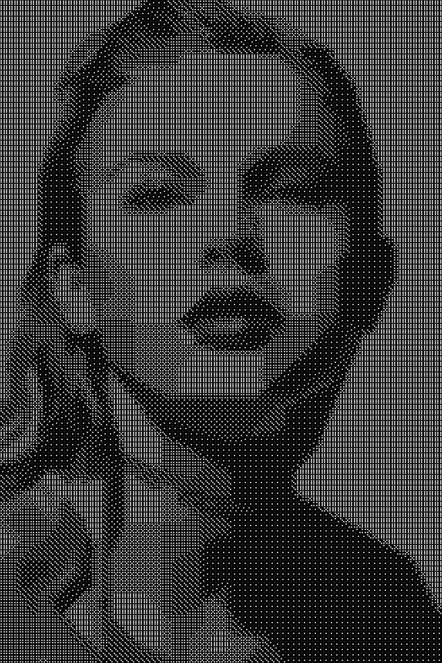 Taylor Swift 6 Dice Art- Handcrafted Dice Mosaic using 10,000+ Dice, Two Size Options