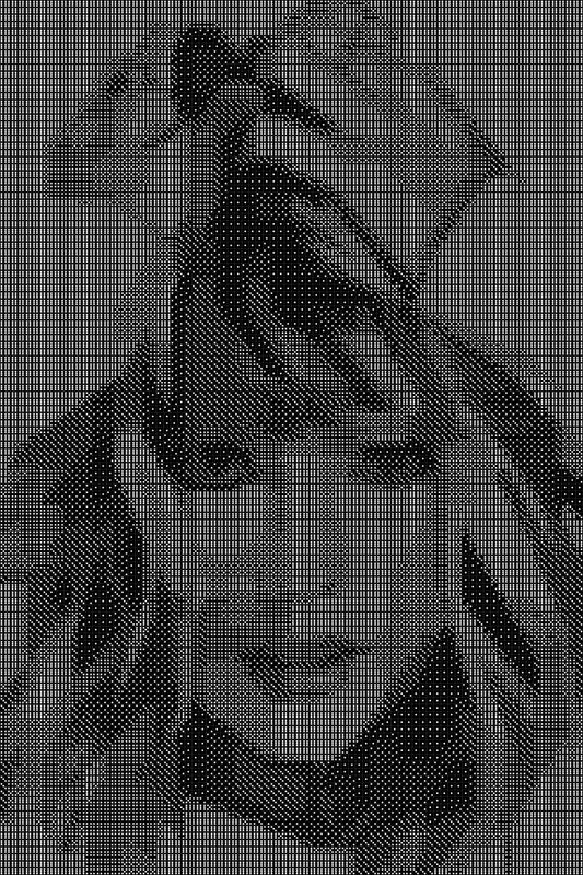 Taylor Swift 7 Dice Art- Handcrafted Dice Mosaic using 10,000+ Dice, Two Size Options