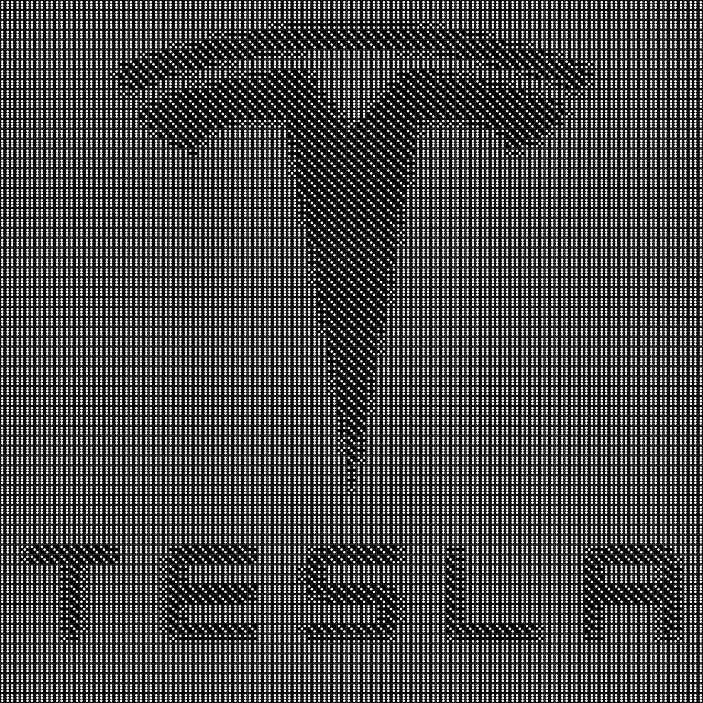 Tesla Dice Mosaic- Handcrafted Dice Art with 5,000+ Dice, Two Size Options