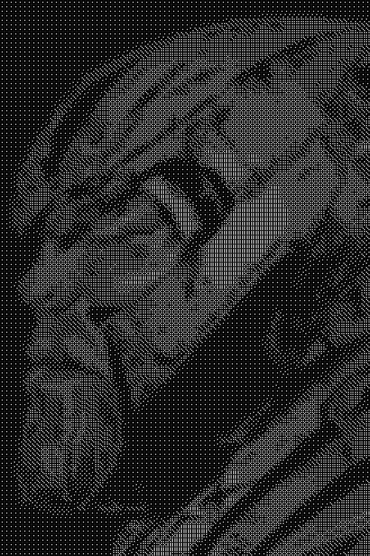 Thanos Dice Art- Handcrafted Dice Mosaic using 10,000+ Dice, Two Size Options